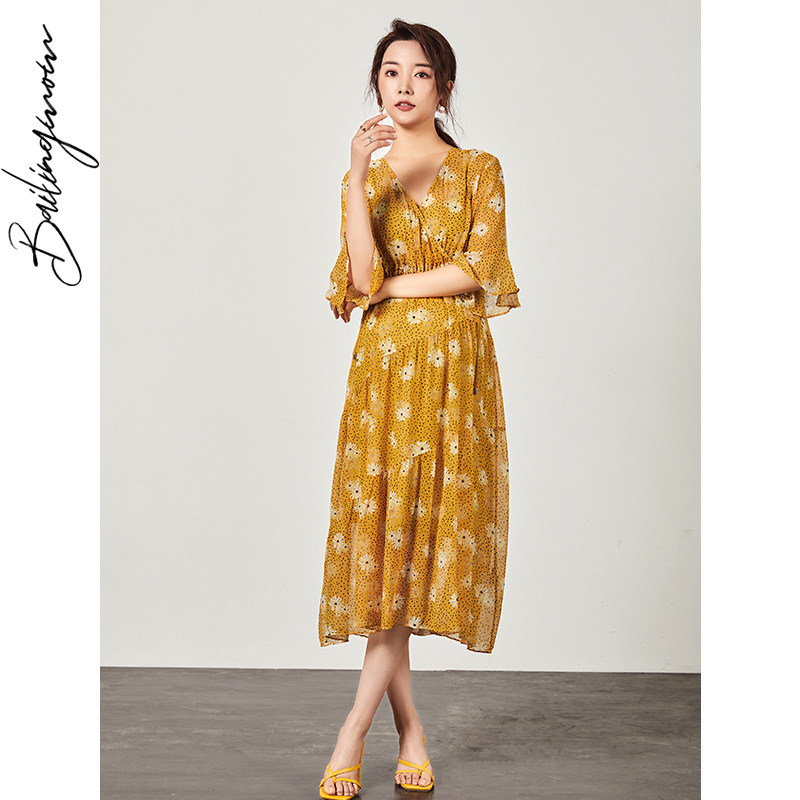  百伶妈妈连衣裙