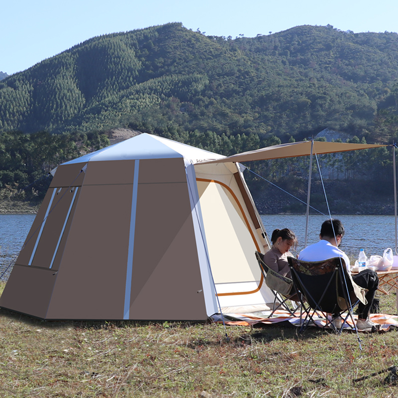 Up view Camping