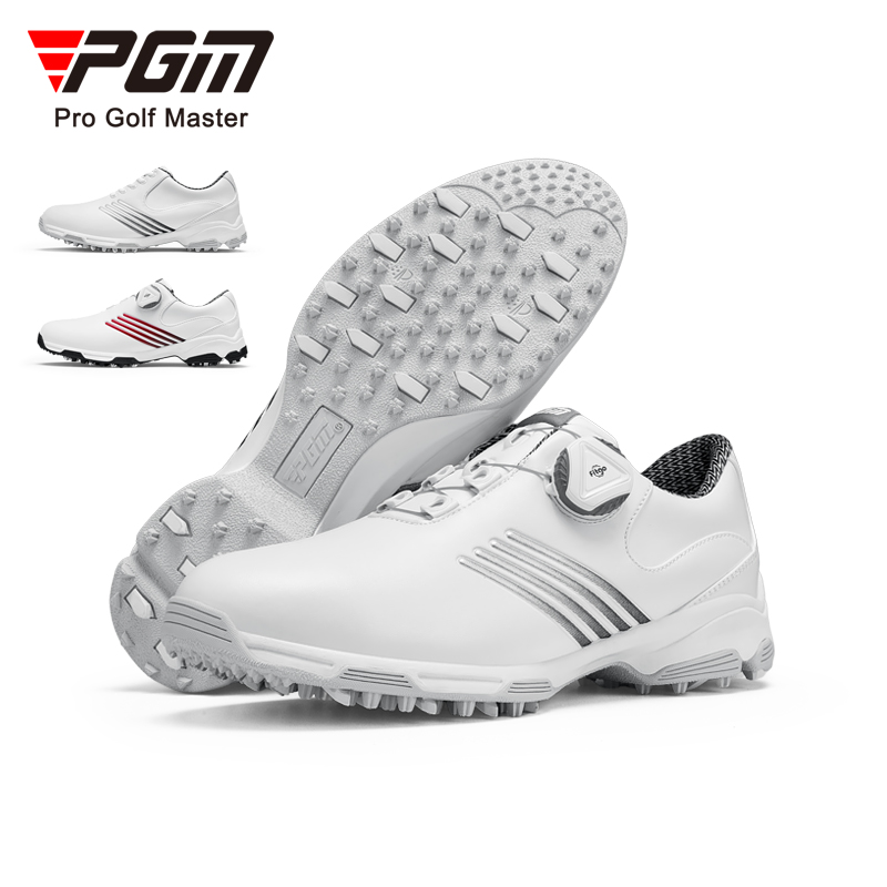 PGM 新品高尔夫球鞋女士防水高尔夫女鞋子专利防侧滑固定鞋钉 - 图1