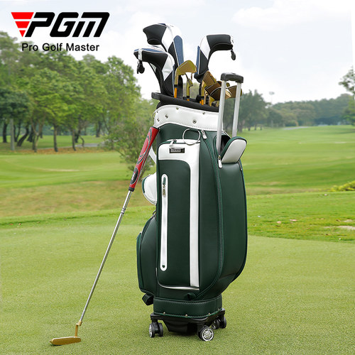 PGM 拉杆拖轮高尔夫球包男女轻便标准球包滑轮旅行球杆袋golf bag - 图3