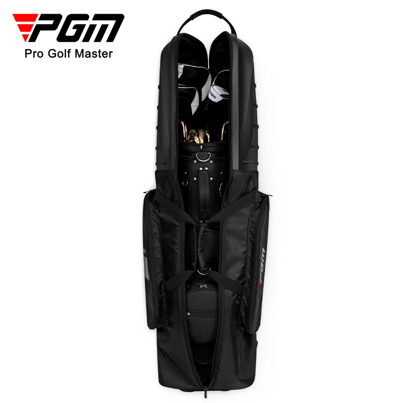 PGM高尔夫航空包男女硬壳飞机托运包带轮滑旅行球包保护套球袋罩 - 图3