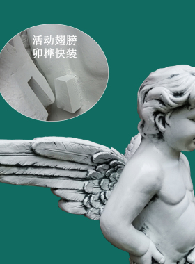 撒尿小孩流水喷泉水景装饰摆件