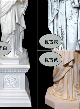 欧式观音像佛像装饰摆件3D打印