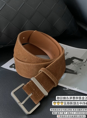 【中古骑士】经典好搭！四季品真牛麂皮复古流浪感腰带