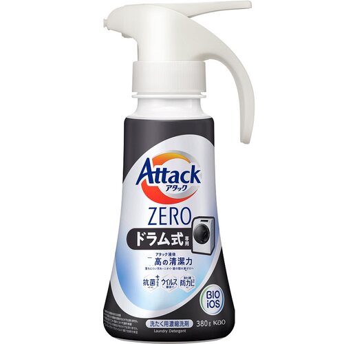 日本进口花王Attack洗衣液消臭浓缩型强效去污滚筒波轮洗衣机zero - 图2
