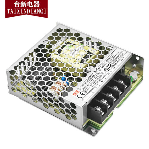 明纬开关电源LRS-50-24 12V 5伏35-100/150/200/350W直流变压器 - 图1