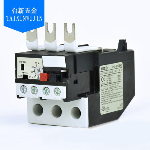 原装正品东元热过载保护器RHU-80/36K2 RHU-80/60K3配CU-40 50 38 - 图0