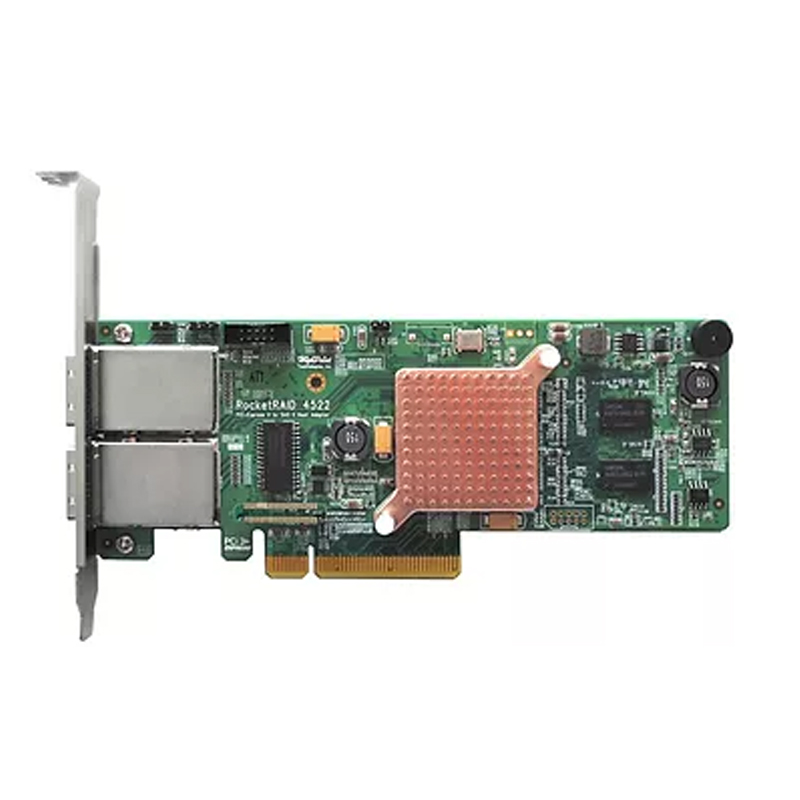 微辰 火箭 RR4522SGL8端口 PCIe 2.0 x8 6Gb/s SAS/SATA 硬件 RAID HBA - 图2