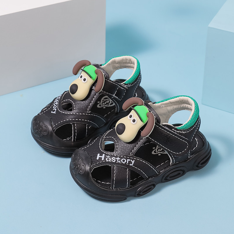 宝宝凉鞋软底可爱 夏季婴儿学步鞋包头防踢防滑 儿童沙滩鞋卡通新,淘宝优惠券,粉丝福利购,淘宝优惠卷