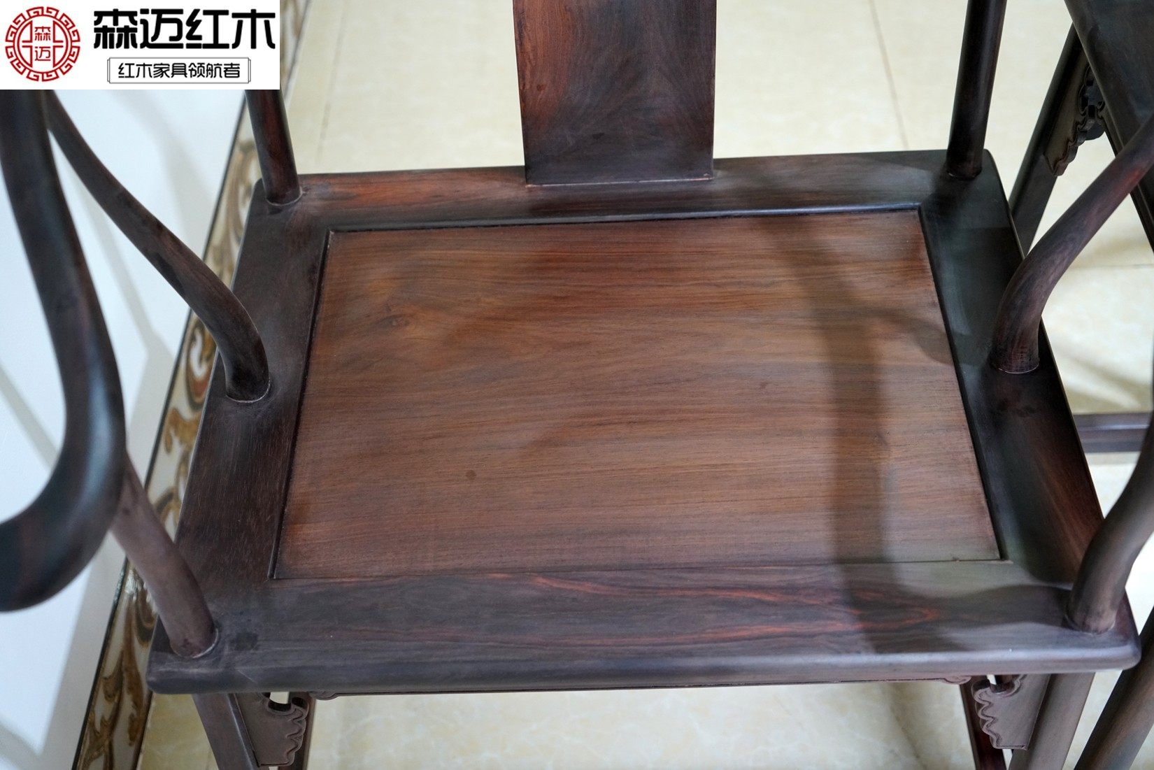 老挝大红酸枝素圈椅红木禅椅原木实木太师官帽皇宫椅灵芝椅全榫,淘宝优惠券,粉丝福利购,淘宝优惠卷