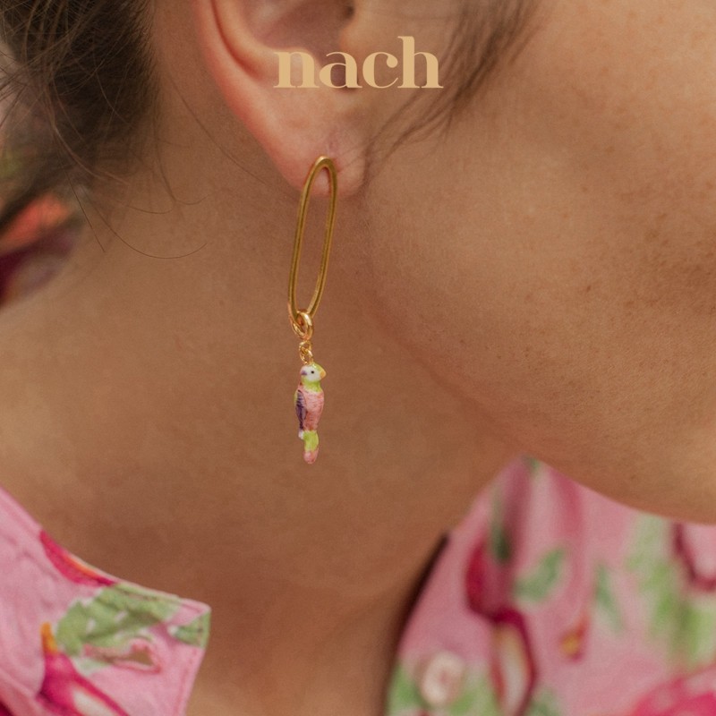 【官方授权】NACH娜趣梨鸡巨嘴鸟鹦鹉小熊猫兔吊坠 DIY手项链耳钉,淘宝优惠券,粉丝福利购,淘宝优惠卷