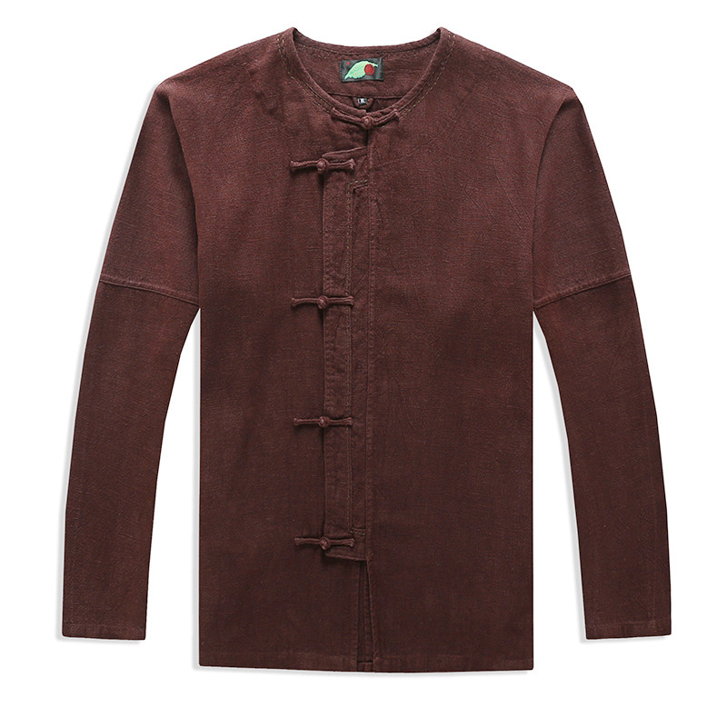楠中国风亚麻外套男春新品新中式苎麻衬衫盘扣全麻上衣大码秋水,淘宝优惠券,粉丝福利购,淘宝优惠卷