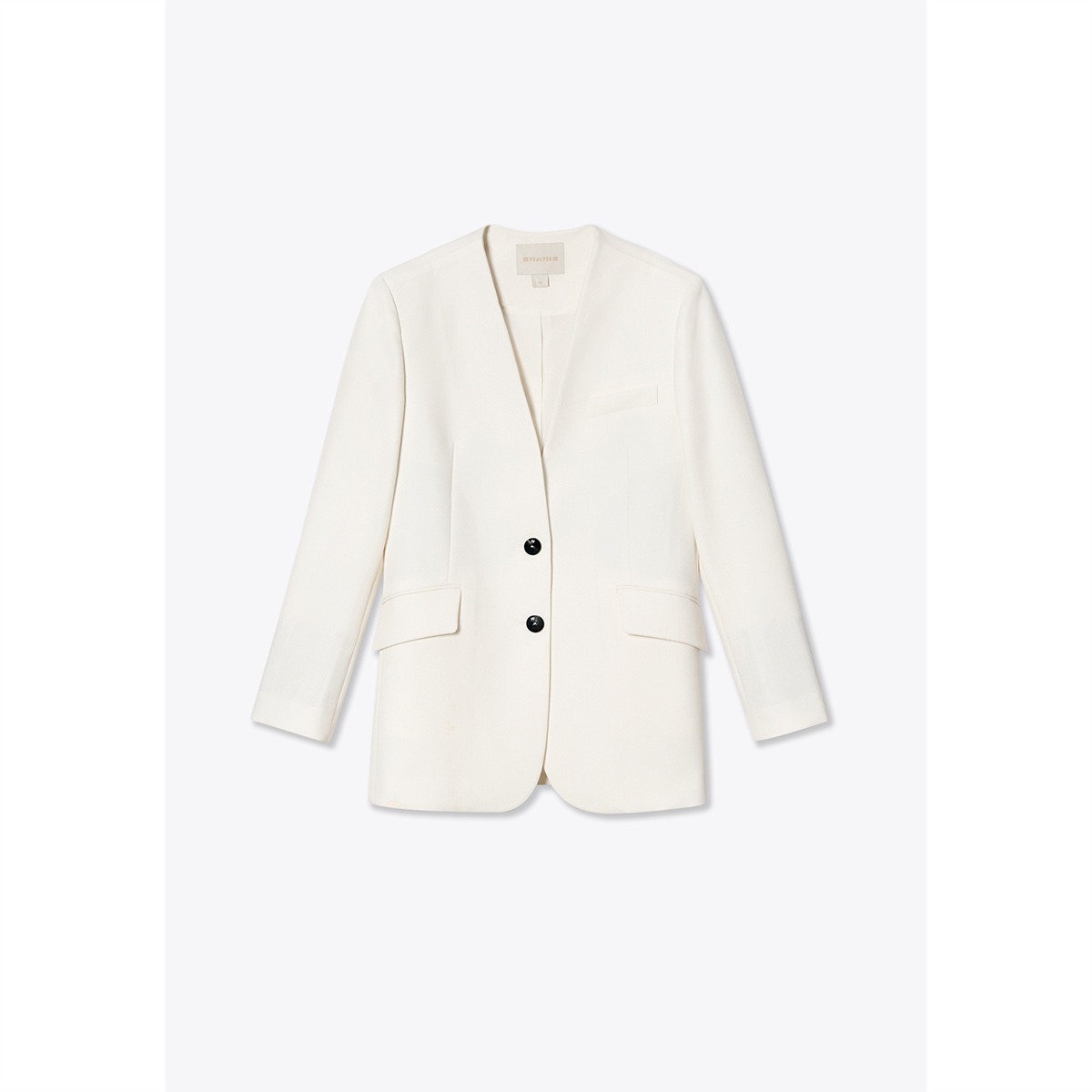 PSALTER诗篇无领通勤职场高级感百搭西装外套女上衣2025春新款 - 图3