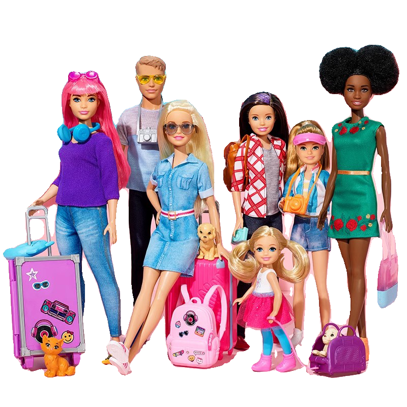 芭比娃娃套装玩具女孩礼盒衣服换装版旅行芭比马里布旅行,淘宝优惠券,粉丝福利购,淘宝优惠卷