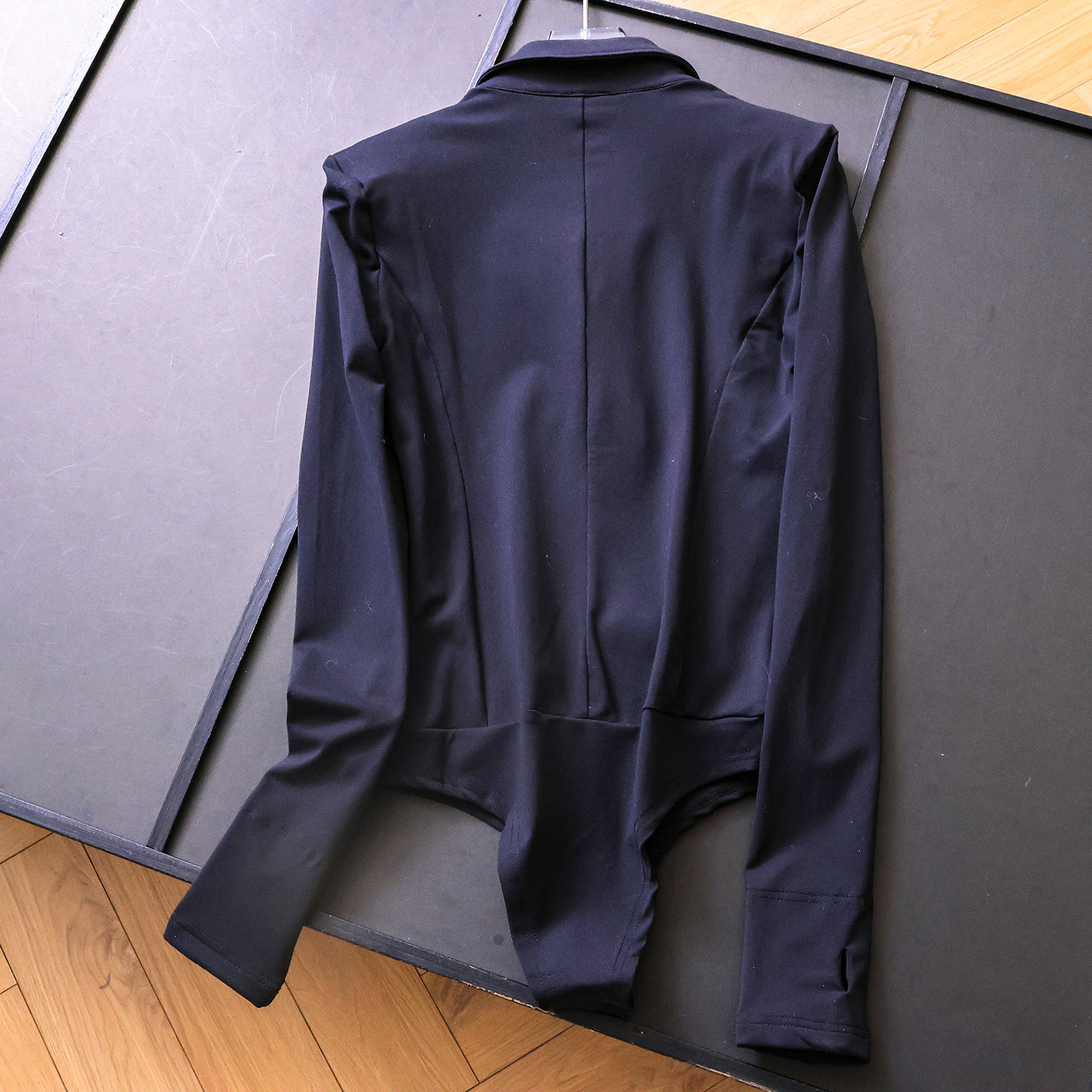 辣妹小众设计感高级双排扣V领弹力针织修身西装外套连体衣女M523,淘宝优惠券,粉丝福利购,淘宝优惠卷