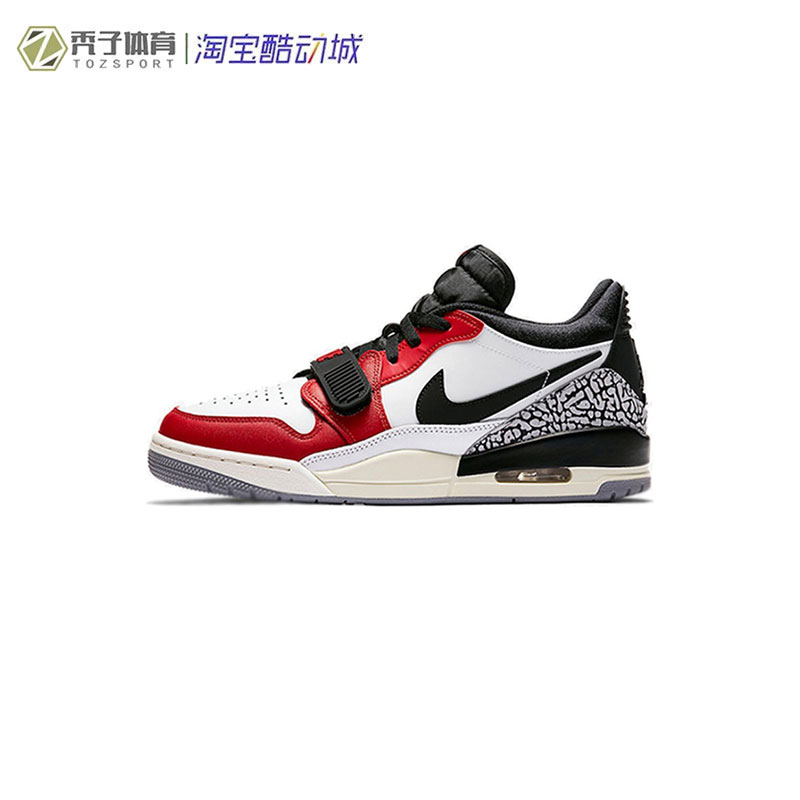 Air Jordan Legacy AJ312LOW三合一男子复古低帮篮球鞋CD7069-105-图1