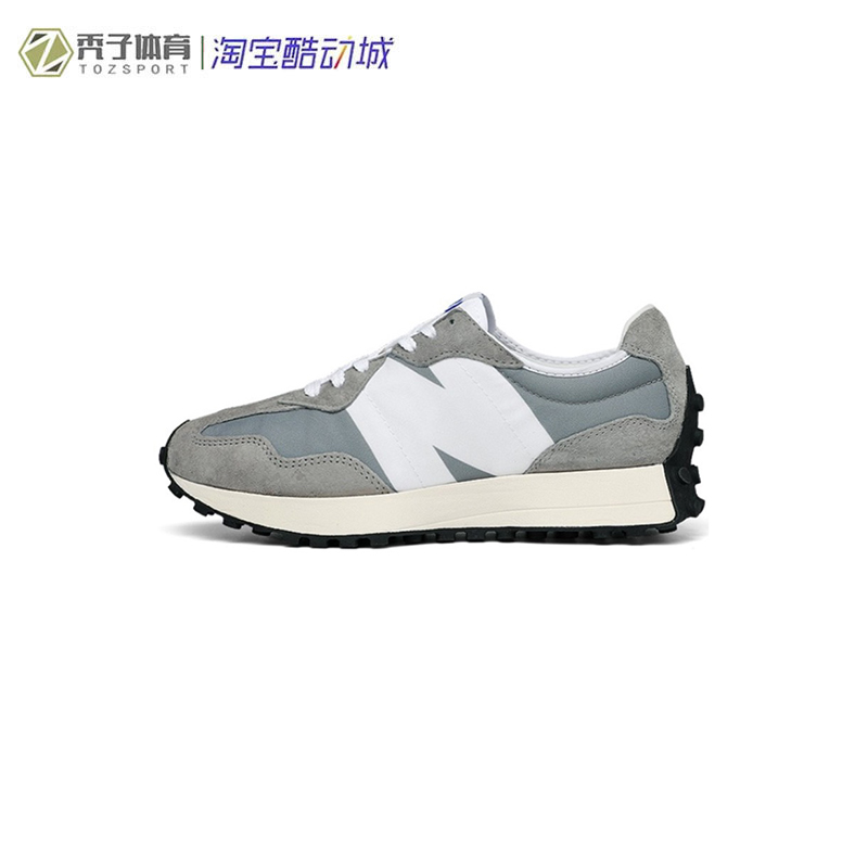 NEW BALANCE元祖灰NB327男女低帮增高复古运动休闲跑步鞋MS327LAB - 图1