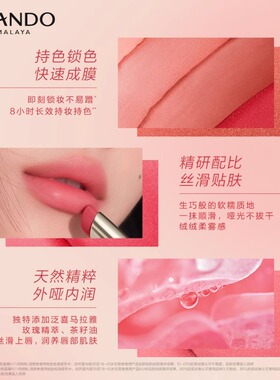 【官方正品】自然堂唇膏长效持妆