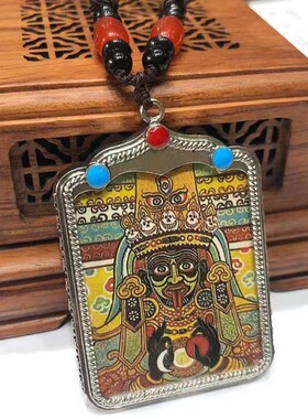 扎基拉姆乌盒尼泊尔画盒唐卡