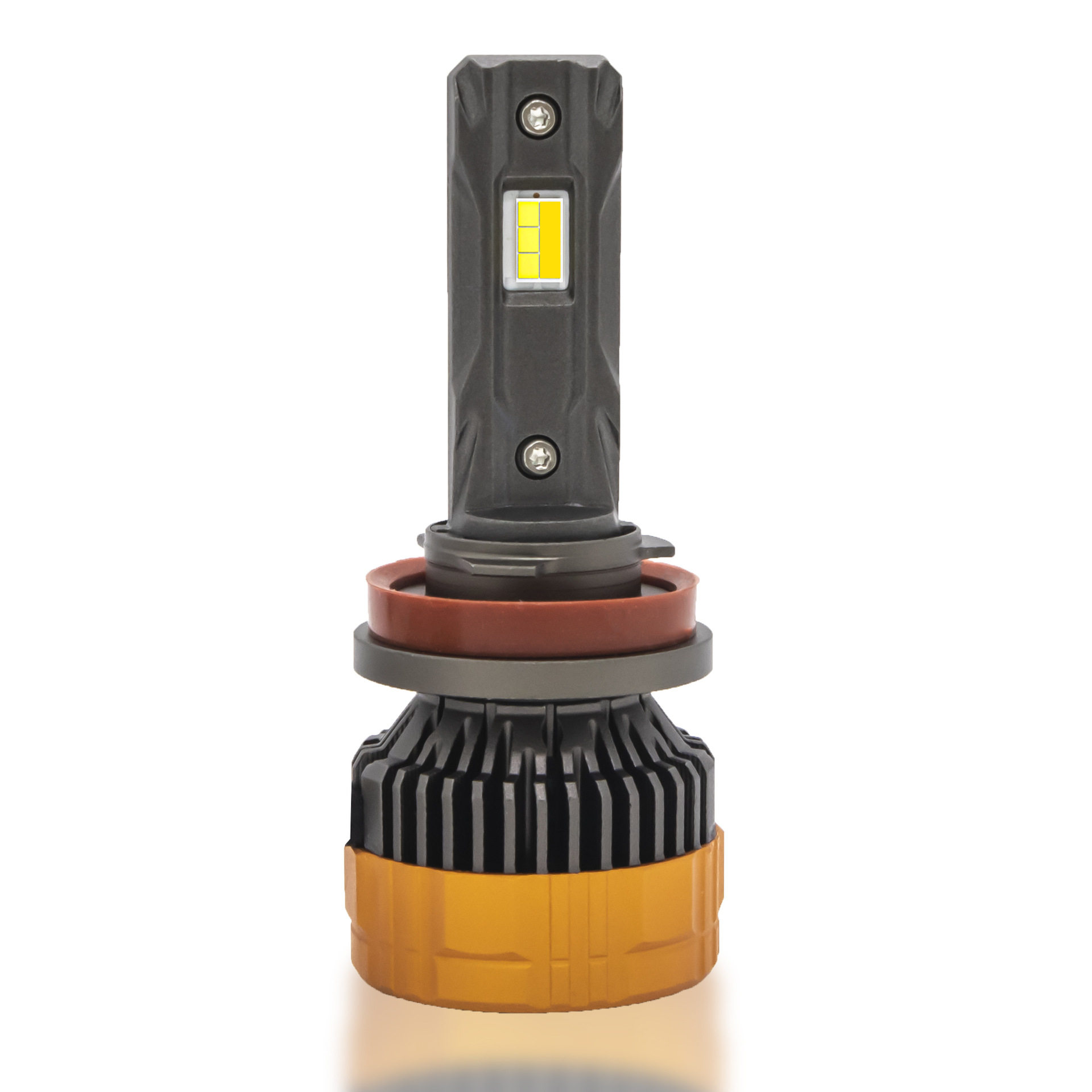 遥控三色LED大灯带爆闪遥控器H4H7H11led车灯大功率头灯无损安装 - 图3