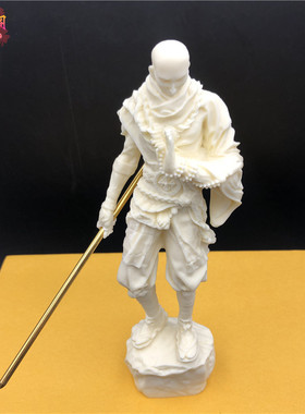 象牙果和尚少林武僧摆件禅意工艺品佛像人物家居玄关装饰品礼盒装