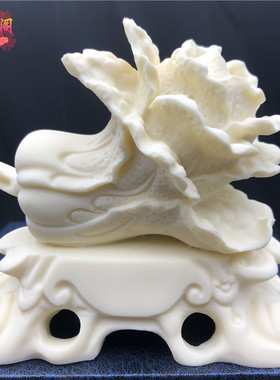 象牙果雕刻白菜百财工艺品汽车家居桌面摆件保平安供奉装饰送礼盒