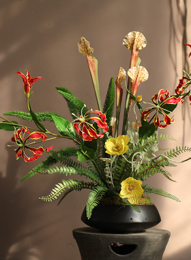 原介家居兰花中国大陆仿真花