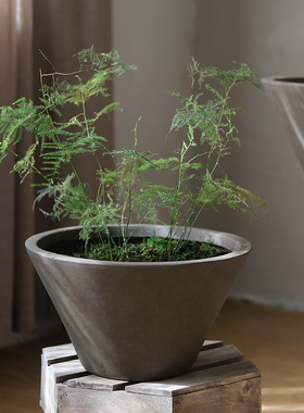 原介镁泥简约北欧花盆