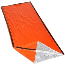 Outdoor First Aid Sleeping Bag Aluminum Foil Field Insulation Camping Warm Anti-Cold Request Raw Blanket Equipment Lifesaving Emergency