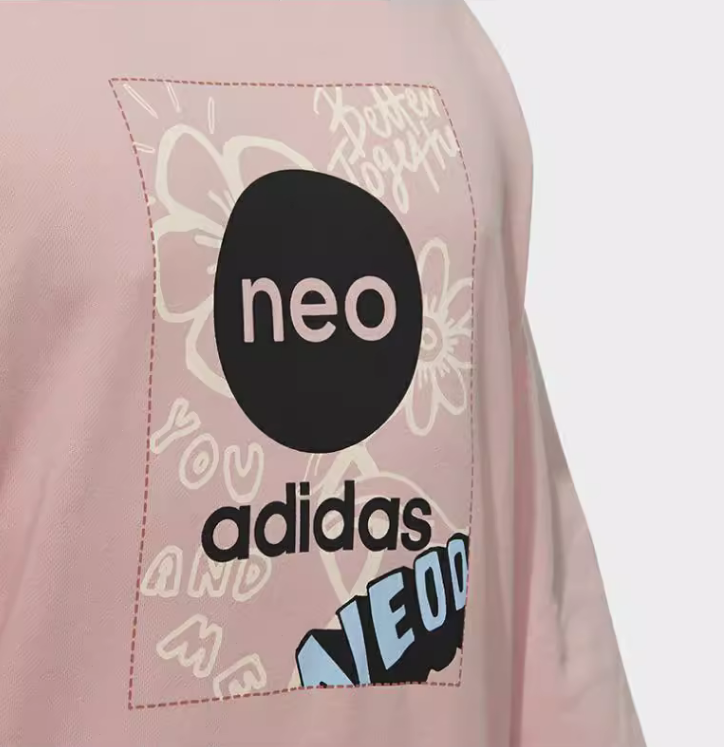 adidas阿迪达斯NEO男女装卫衣2023秋季运动服休闲套头衫HM7434