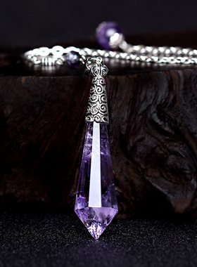 天然水晶灵摆吊坠套装