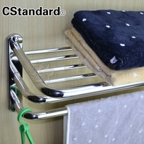 Winning Cstandard bright light 304 stainless steel three-layer bath towel rack towel rack towel bar 63CM 332