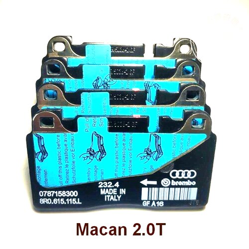 原装进口卡宴迈凯Macan帕拉梅拉718途锐Q7原厂刹车片皮德国纯正品 - 图1