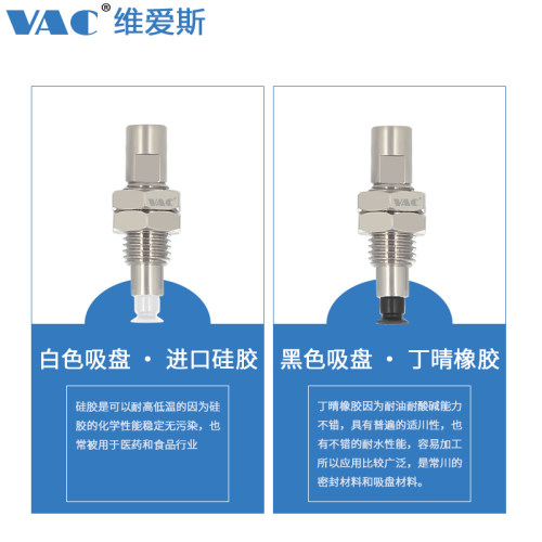 聚氨酯矮小型迷你真空吸盘ZP3-T015US-A3 ZP3-T35UNJ3-B3氟橡胶 - 图1