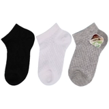 Детские летние тонкие хлопковые белые носки для мальчиков для школьников