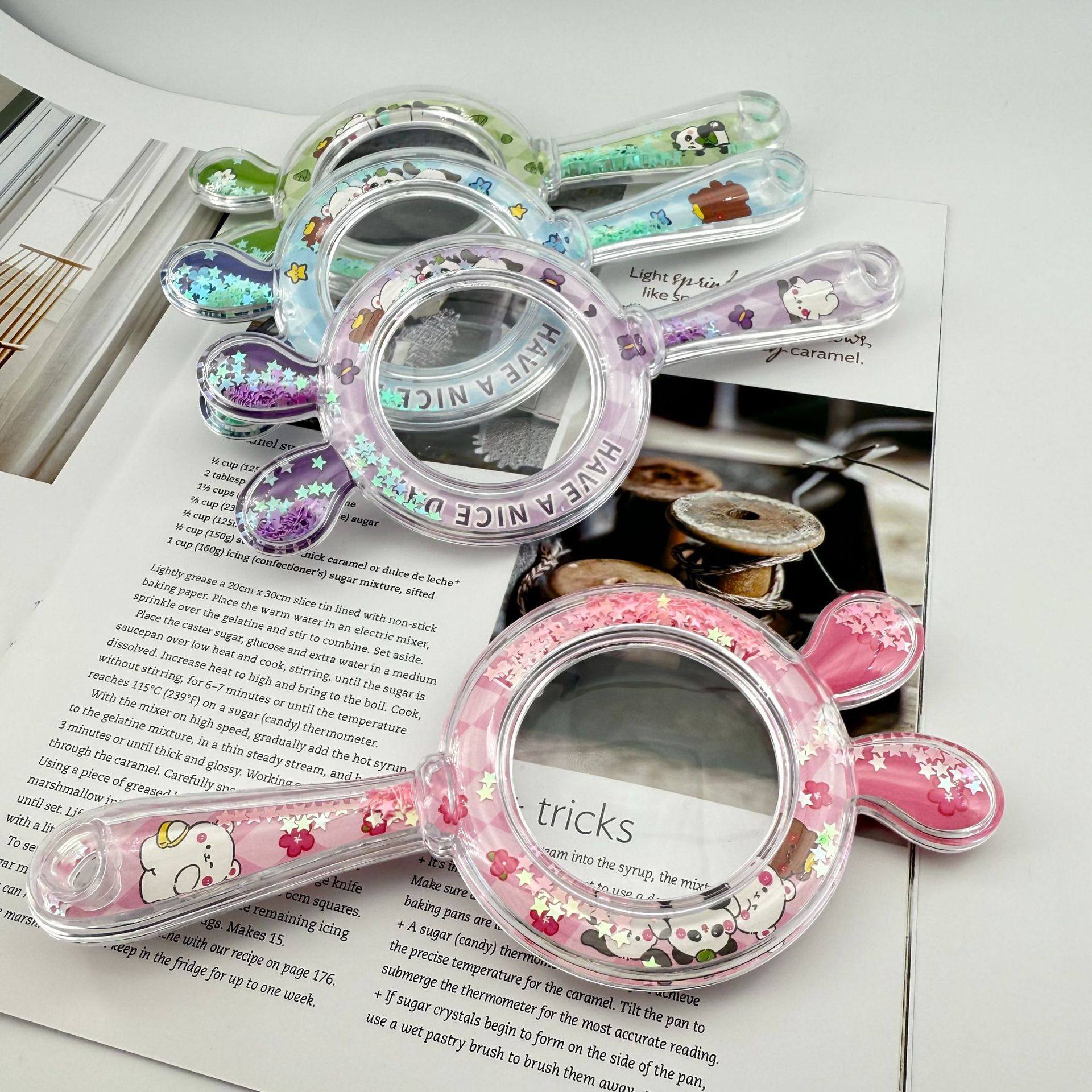 儿童高清防摔光学镜片缤纷糖果色卡通小巧可爱便携宝宝探索放大镜,淘宝优惠券,粉丝福利购,淘宝优惠卷