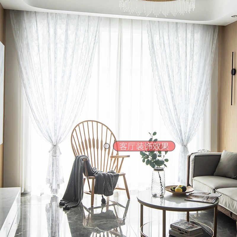 Light-transmitting pastoral style screen window installation without drilling