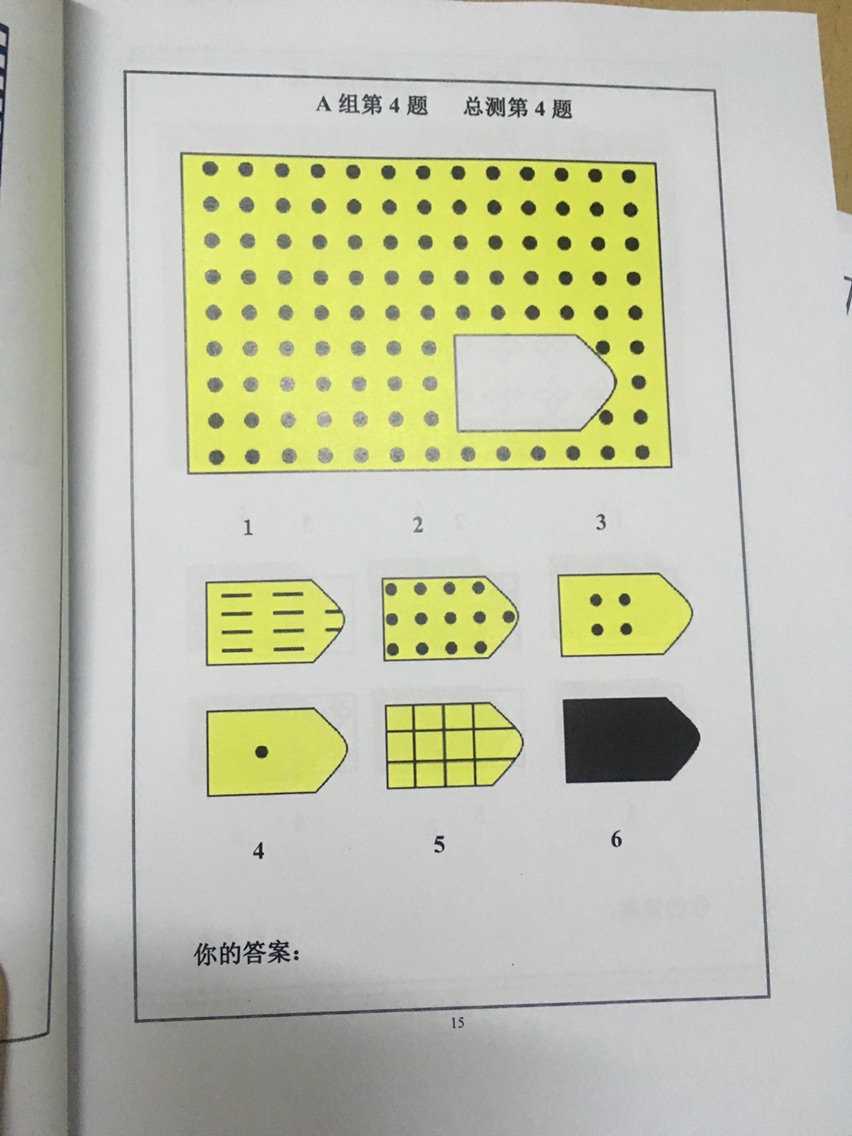 C全自动RT联联瑞文测验智商测验瑞文质合测验版合型纸-图0