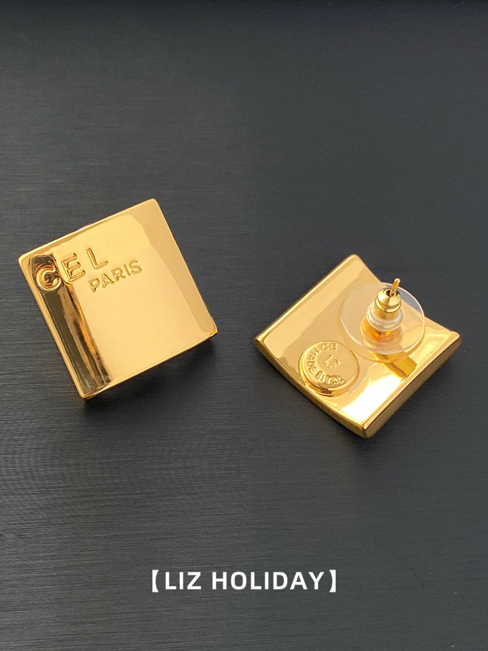 极简风圆弧大方牌高级感字母女耳钉简约冷淡风复古时尚欧美感耳环,淘宝优惠券,粉丝福利购,淘宝优惠卷