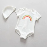 Tide, радужный детский купальник, детская шапка, защита от солнца, стиль «принцесса»