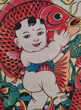 梁公馆武强手工年画特色礼品