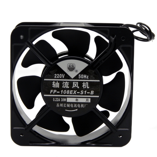 电焊机柜散热15050轴流风机FP-108EX-B滚珠220V/380v散热排气扇 - 图3