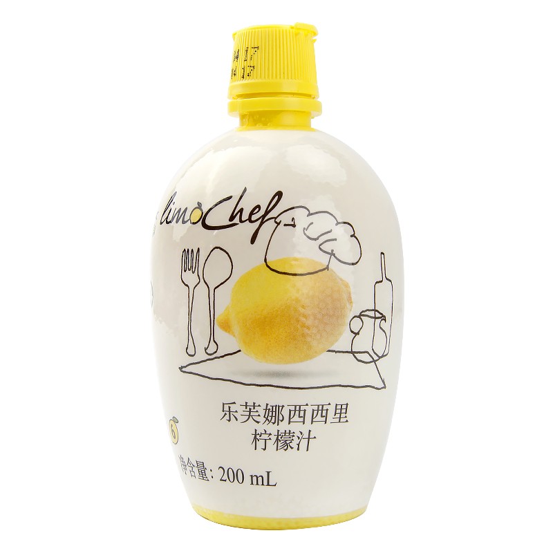 意大利乐芙娜柠檬汁200ml 奶茶店专用烘焙原料浓缩果汁蛋糕去腥 - 图3