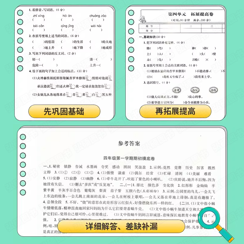 2024一卷搞定二年级下沪教版语文数学英语一年级三四五六年级七八九年级上下册第6版物理化学同步训练测试卷全套拓展中期末测试卷 - 图1