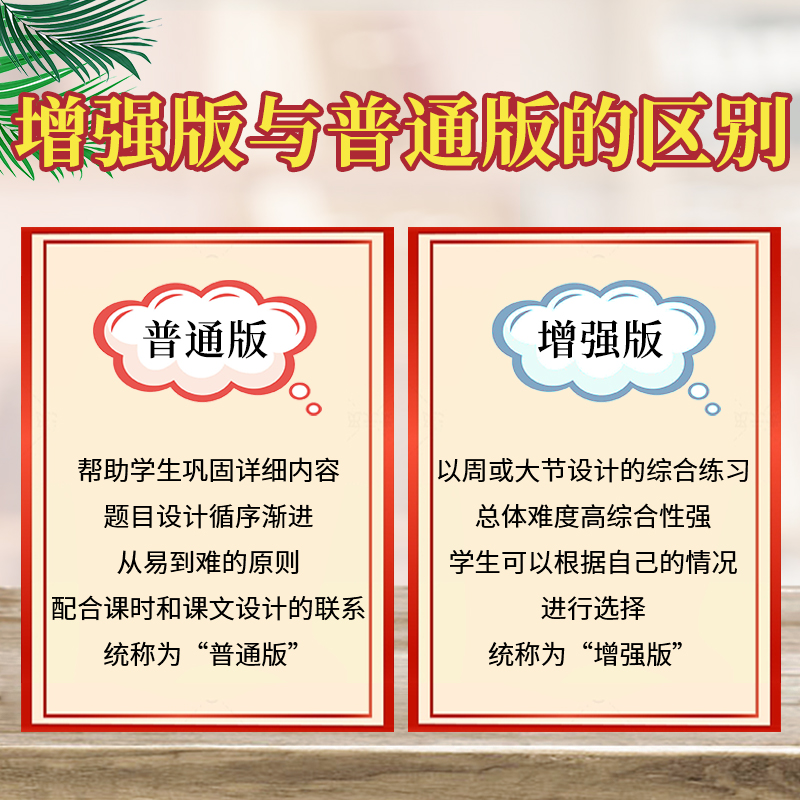 2024春一课一练四年级上沪教版上海小学四年级上下册一课一练增强版语文部编版数学英语牛津版华东师大版上海版教辅英语同步练习册-图2