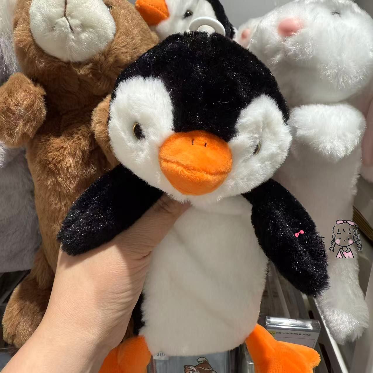 小沫KKV代购 Nuzzle动物毛绒笔袋企鹅大象熊猫狐狸小熊疯狂动物城,淘宝优惠券,粉丝福利购,淘宝优惠卷