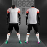 Футбольная форма, комплект, детский летний спортивный костюм для тренировок, делается под заказ