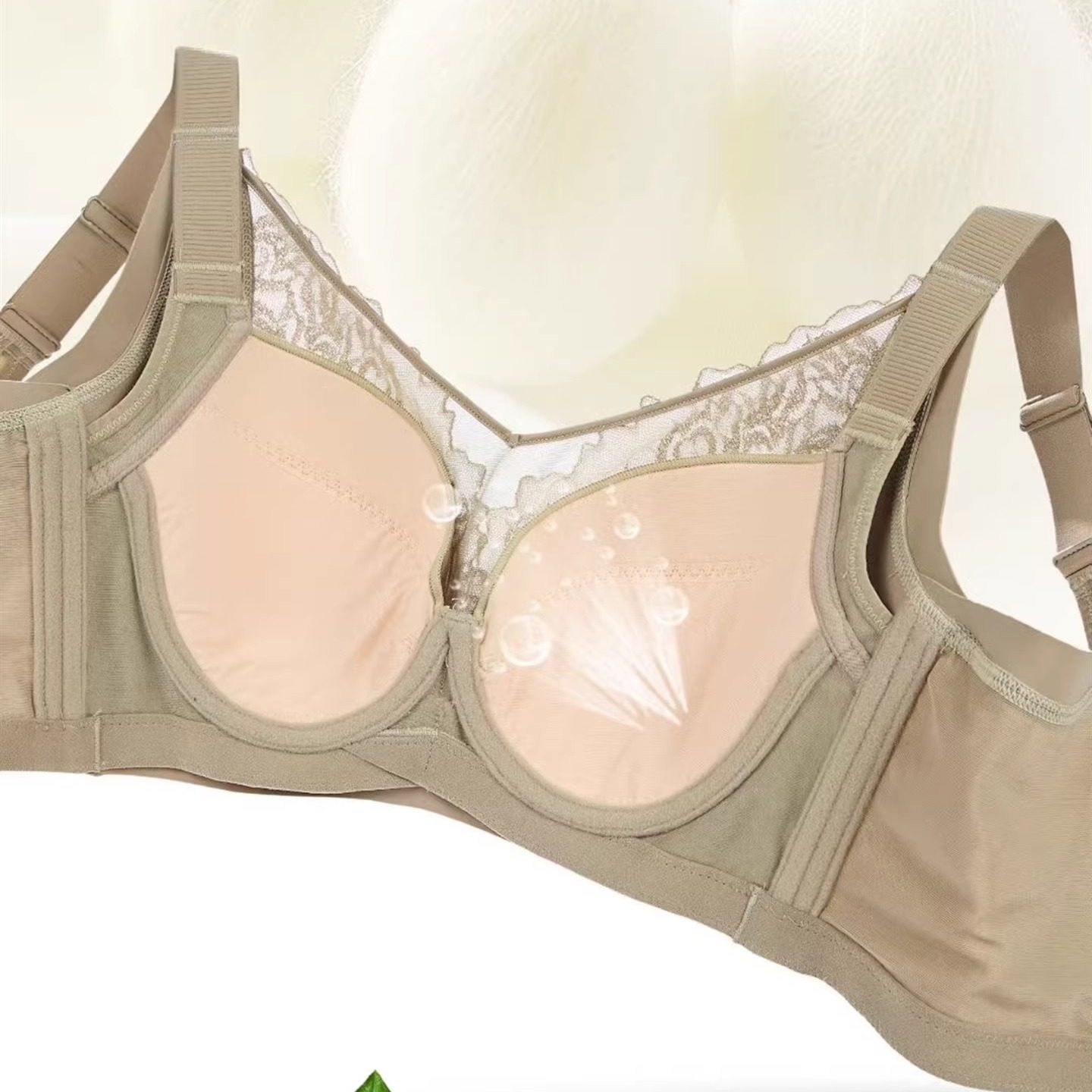 婵娟鸟8879大胸显小内衣女薄款全罩杯聚拢收副乳防下垂调整型文胸,淘宝优惠券,粉丝福利购,淘宝优惠卷