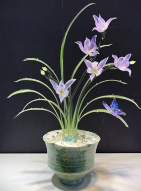 融点琉璃家居装饰新中式茶室书房