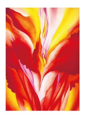 美国 治亚·欧姬芙 Georgia O'Keeffe 电子图片 花卉油画素材